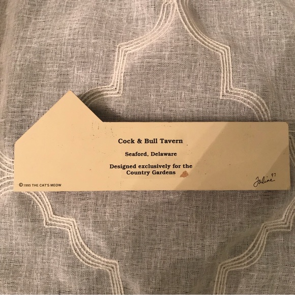 THE CAT’S MEOW & CHRISTMAS TREE HILL Shelf Sitters. Set of 5 Buildings. GUC. - Picture 9 of 12